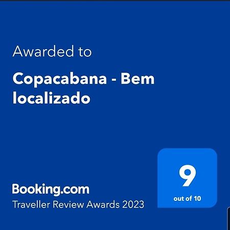 Copacabana - Bem Localizado Rio de Janeiro Exterior photo